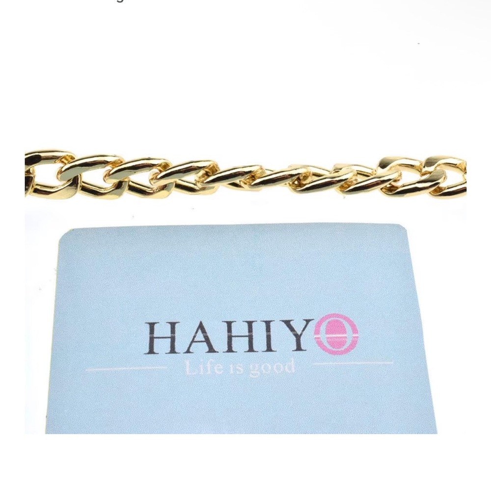 🆕 Purse Chain Strap 43.3' Gold for Shoulder Cross Body Sling Purse Handbag - Picture 5 of 5